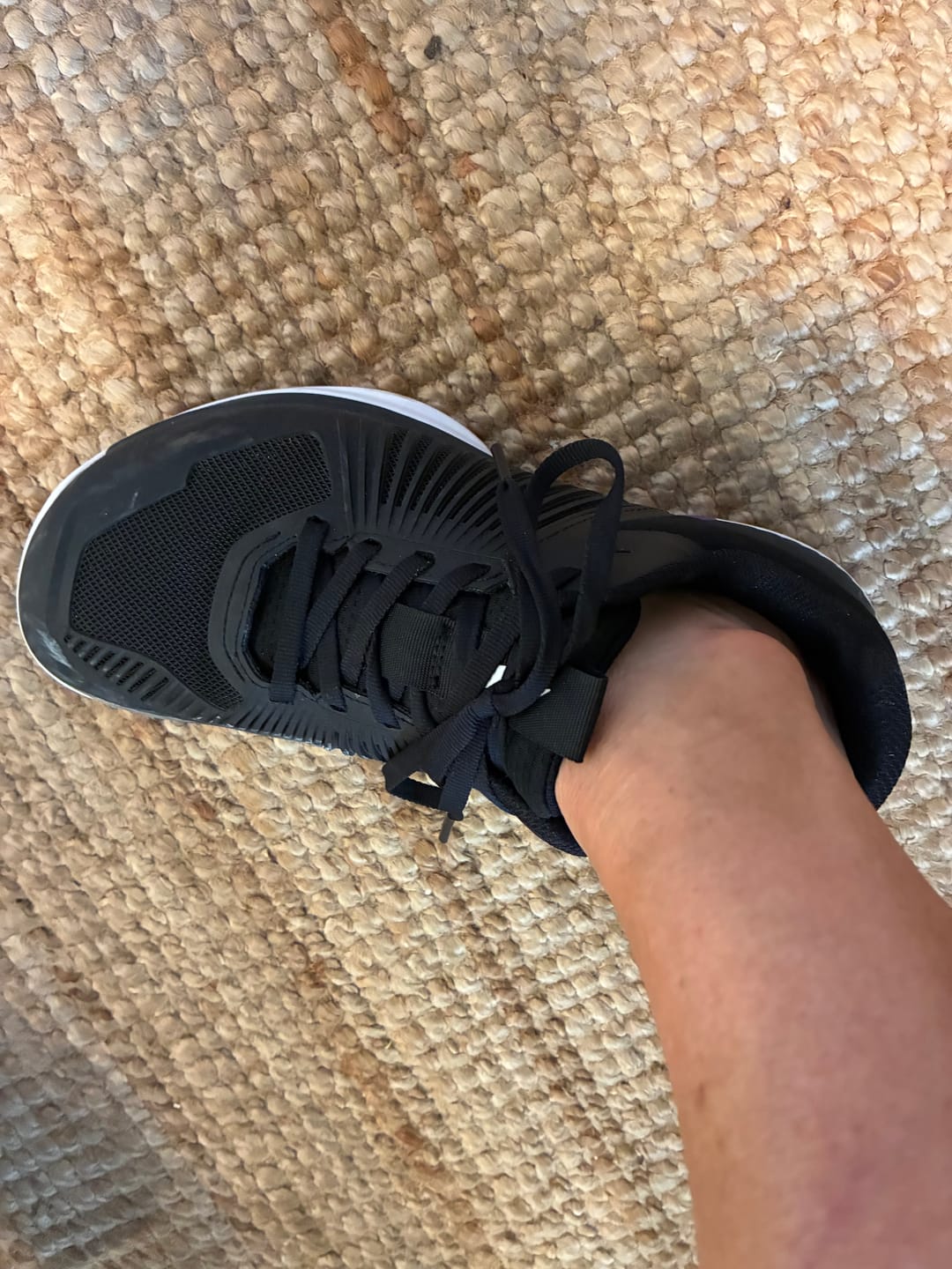 Customer photo review of CUURT Momentum - Wide Toe Box Court Shoes (Unisex)