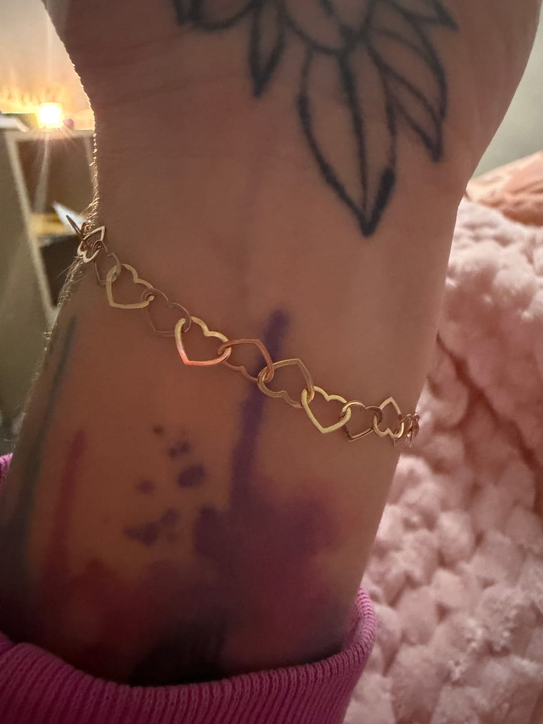 Customer photo review of Always Links Bracelet