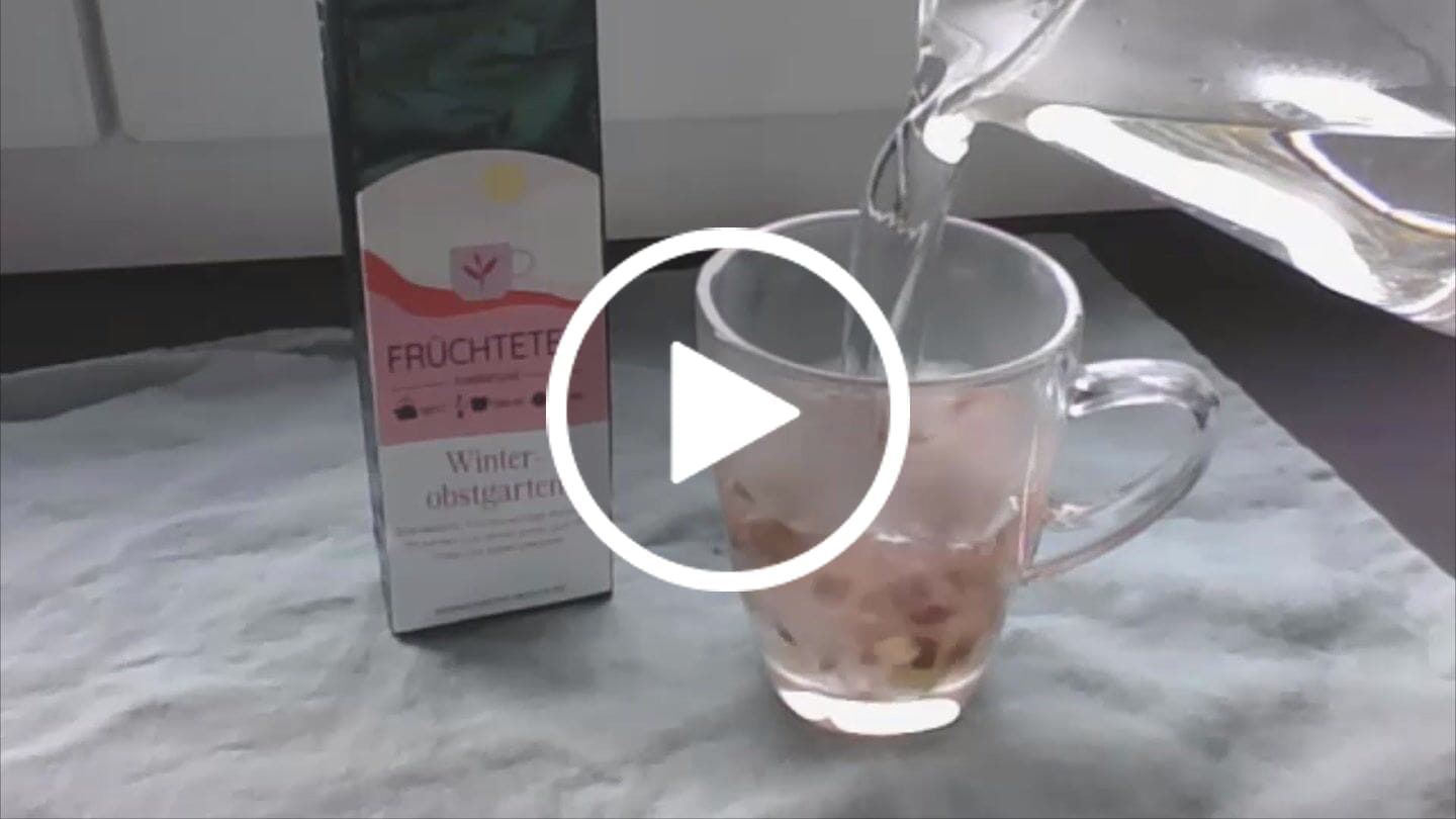 Customer video review of Früchtetee "Winter - Obstgarten"