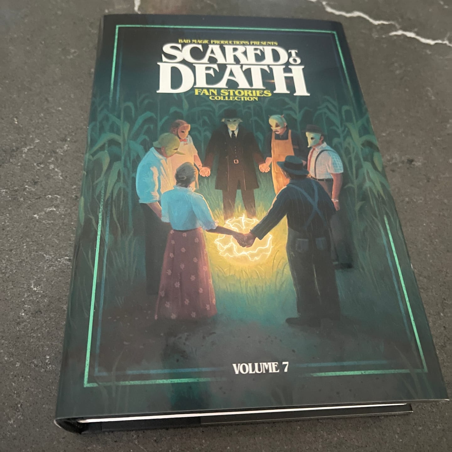 Customer photo review of Scared To Death Book Vol 7 SIGNED COPY!