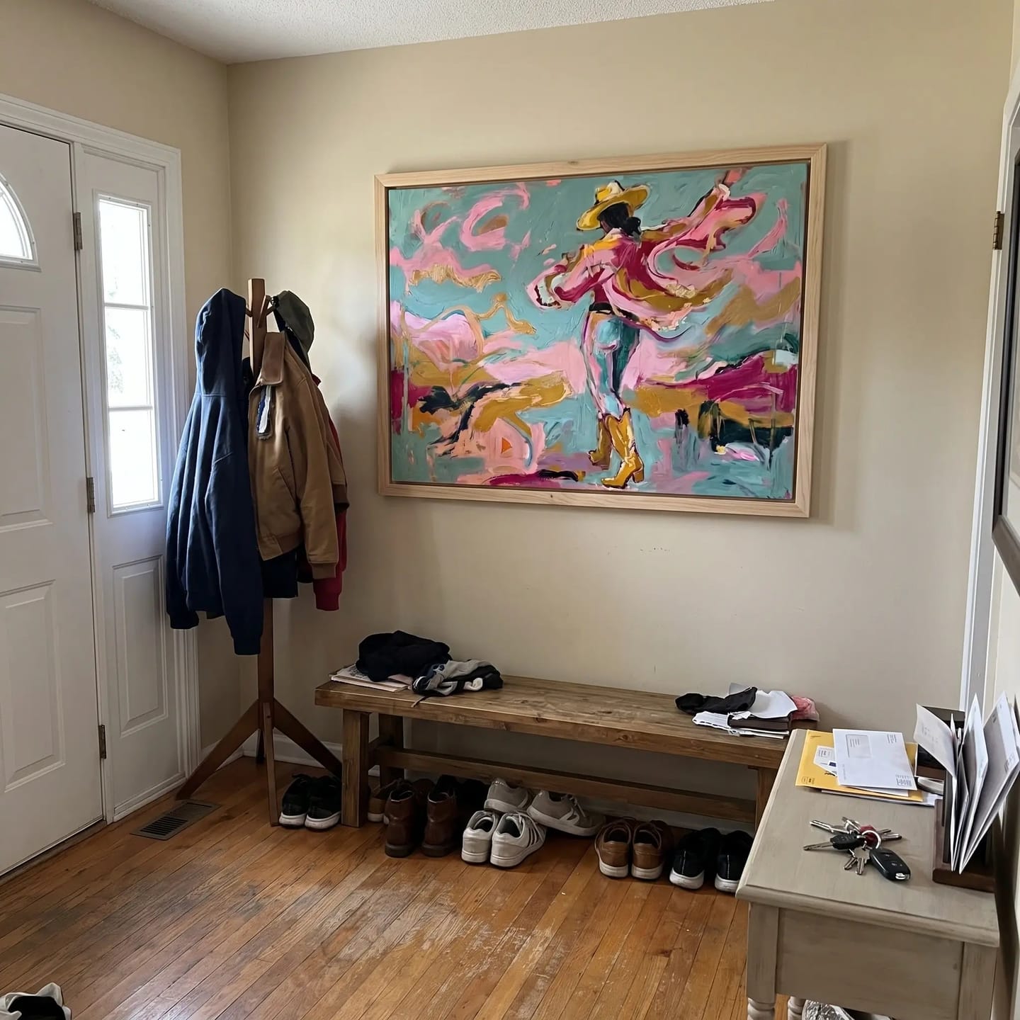 Customer photo review of Pop Art Dancing Ribbon Motion #PO053