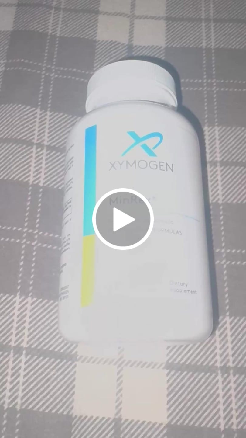 Customer video review of Xymogen Min Rex