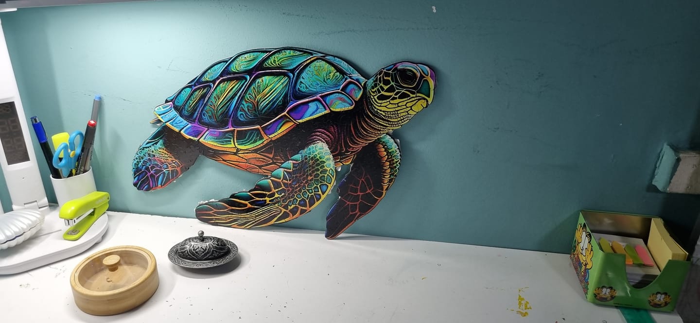 Customer photo review of Caretta C. - Ahşap Puzzle