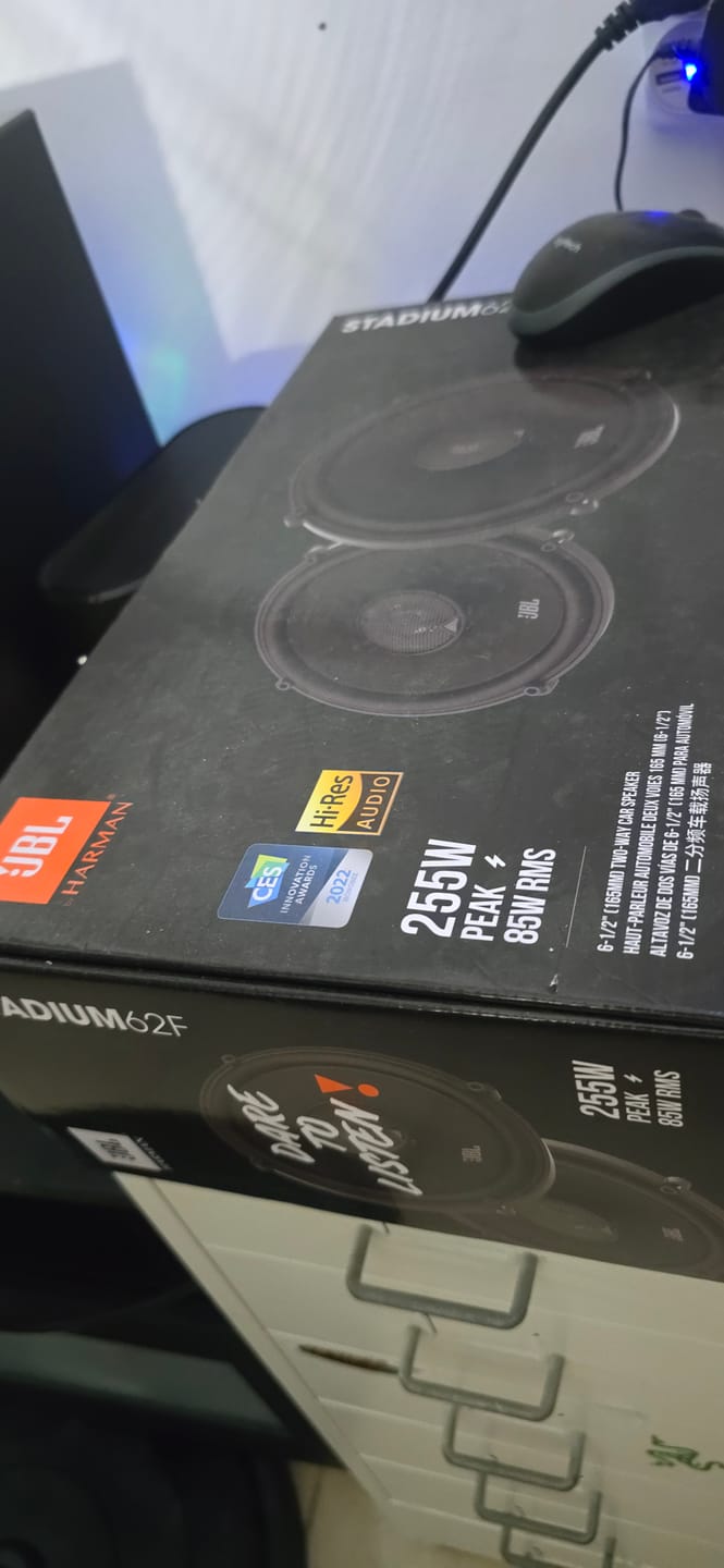 Customer photo review of זוג רמקולים לרכב JBL Stadium 62F