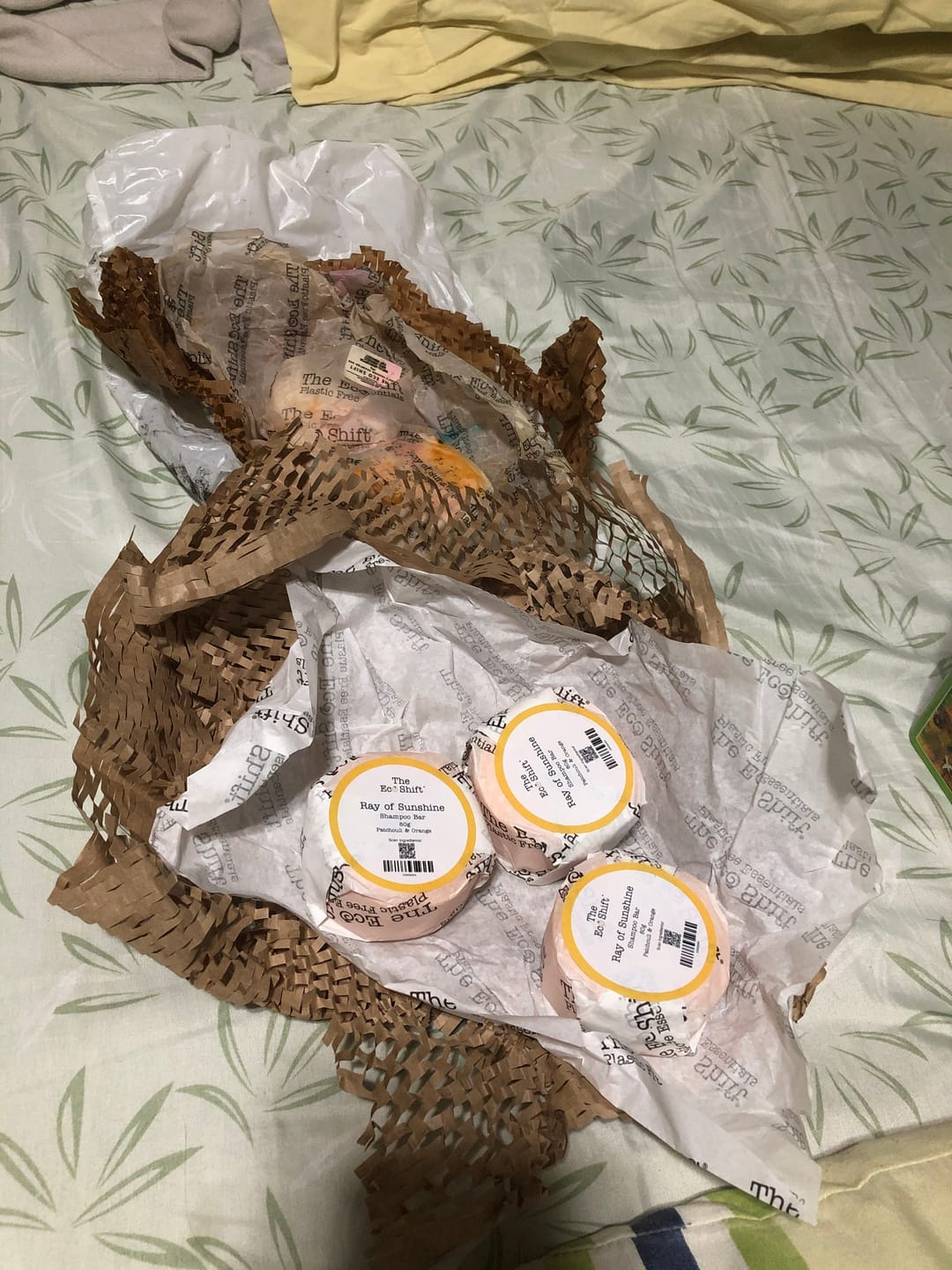 Customer photo review of Hair Fall Defense Dry & Damaged Hair - Ray of Sunshine Shampoo Bar
