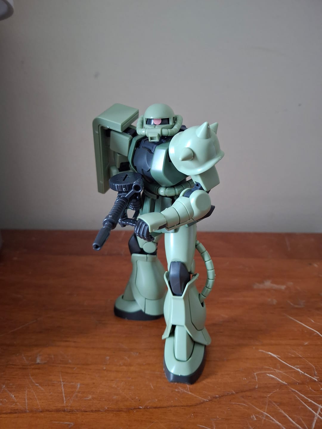 Customer photo review of HG 1/144 MS-06 ZAKU Ⅱ - Model Kit Articulado - Bandai