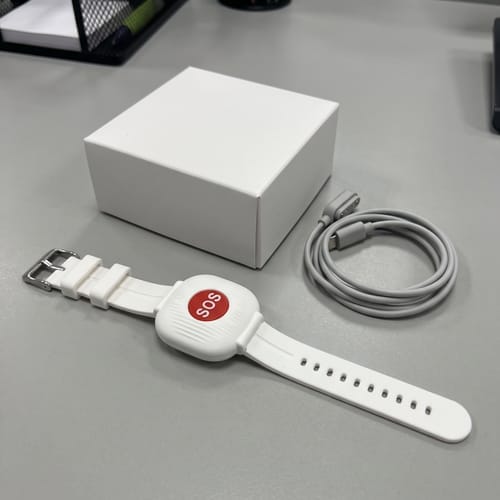 Customer photo review of Pulsera de Emergencia con Botón SOS para Mayores
