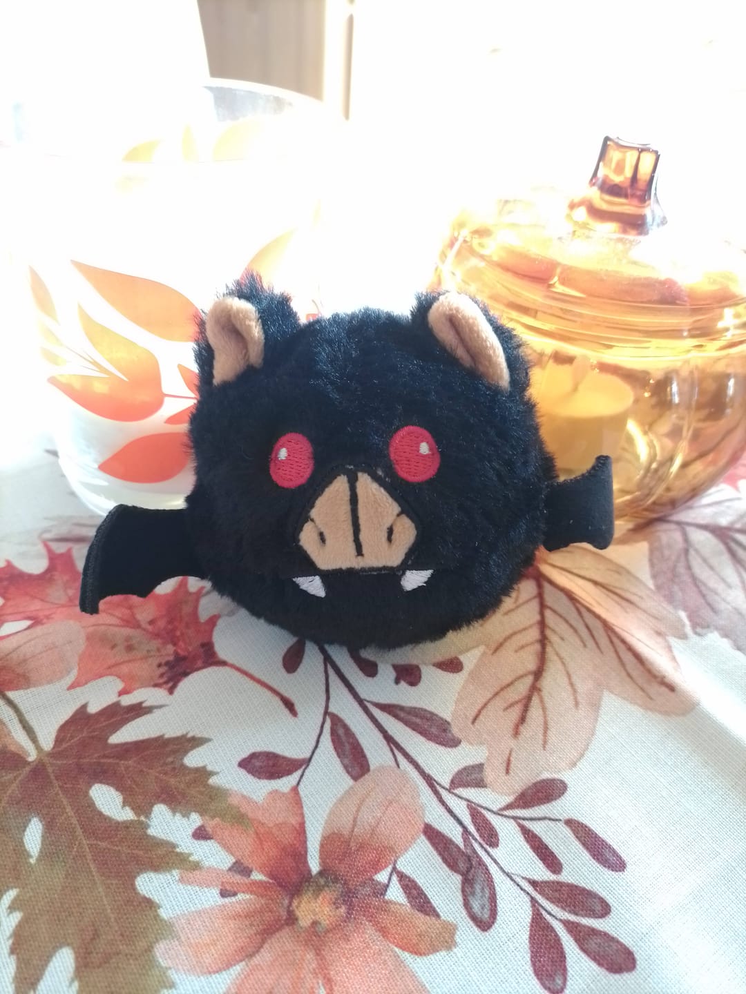 Customer photo review of Plüsch-Flummi mit Spukgesicht perfekt für Boo Baskets