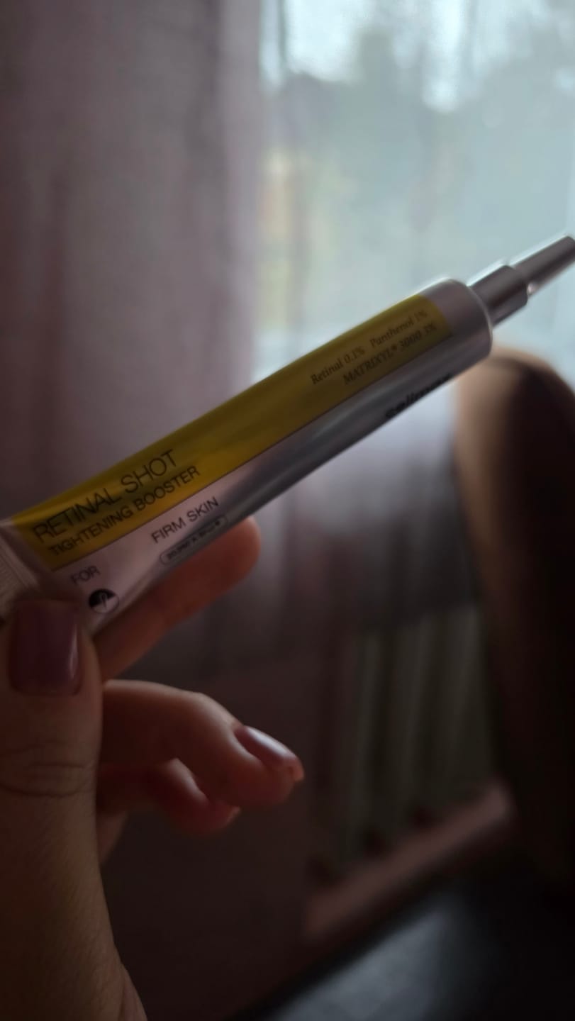 Customer photo review of Liftinga krēms-boosteris ar retinalu Celimax The Vita-A Retinal Shot Tightening Booster