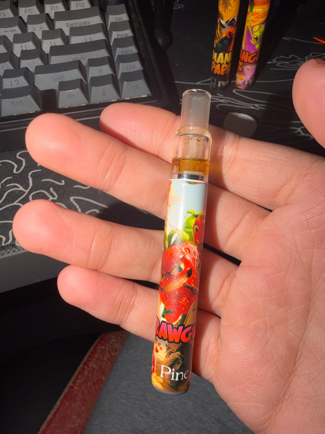 Customer photo review of Strawguava Live Rosin Disposable 0.5g