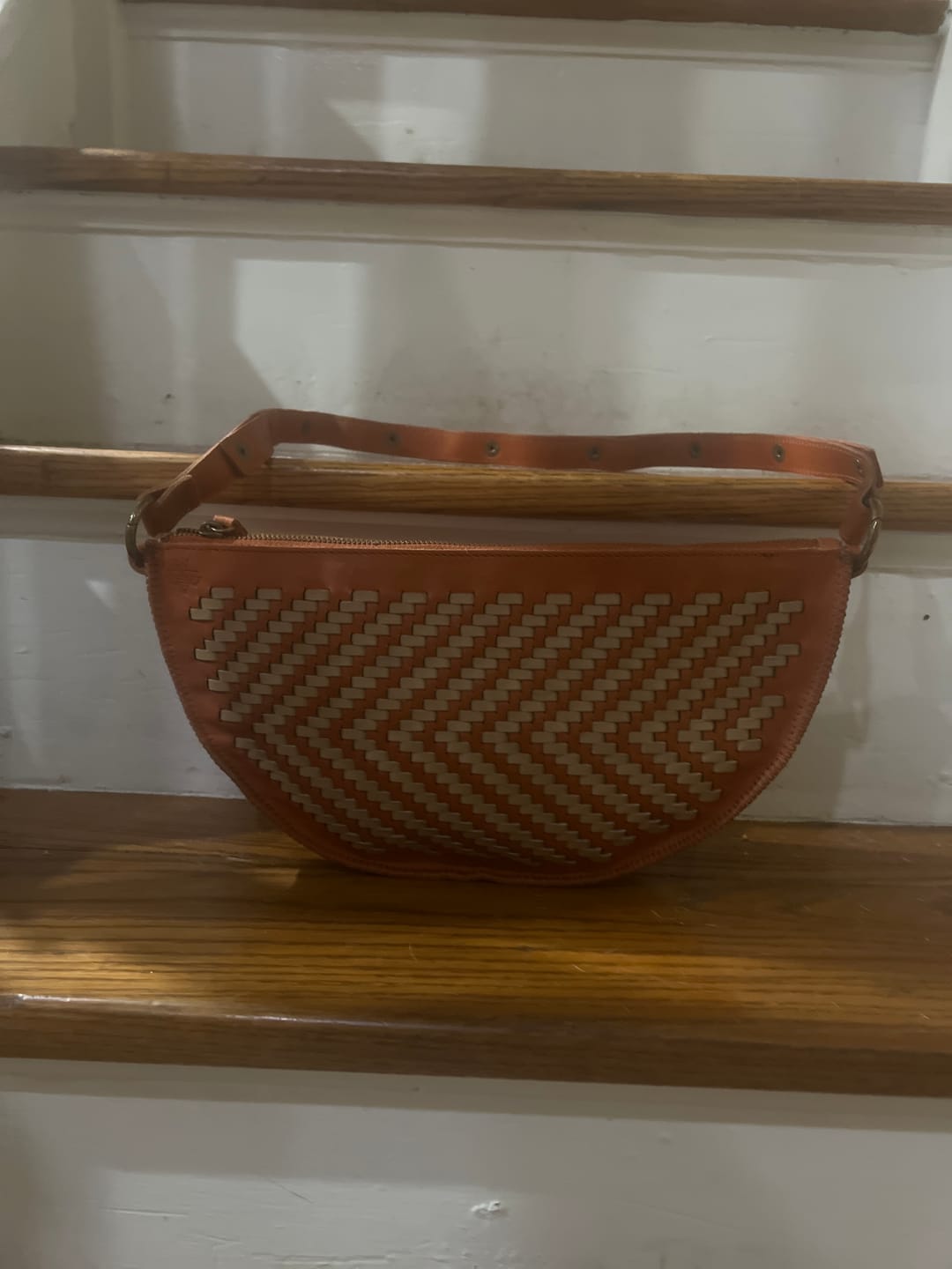 Customer photo review of Terracotta Woven Biggie Bee