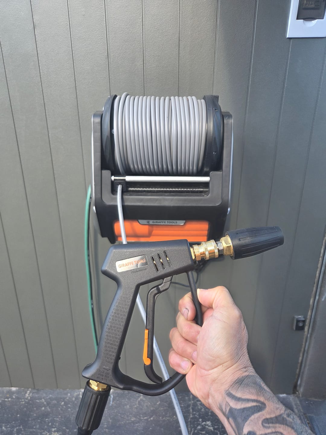 Customer photo review of Short Pressure Washer Gun