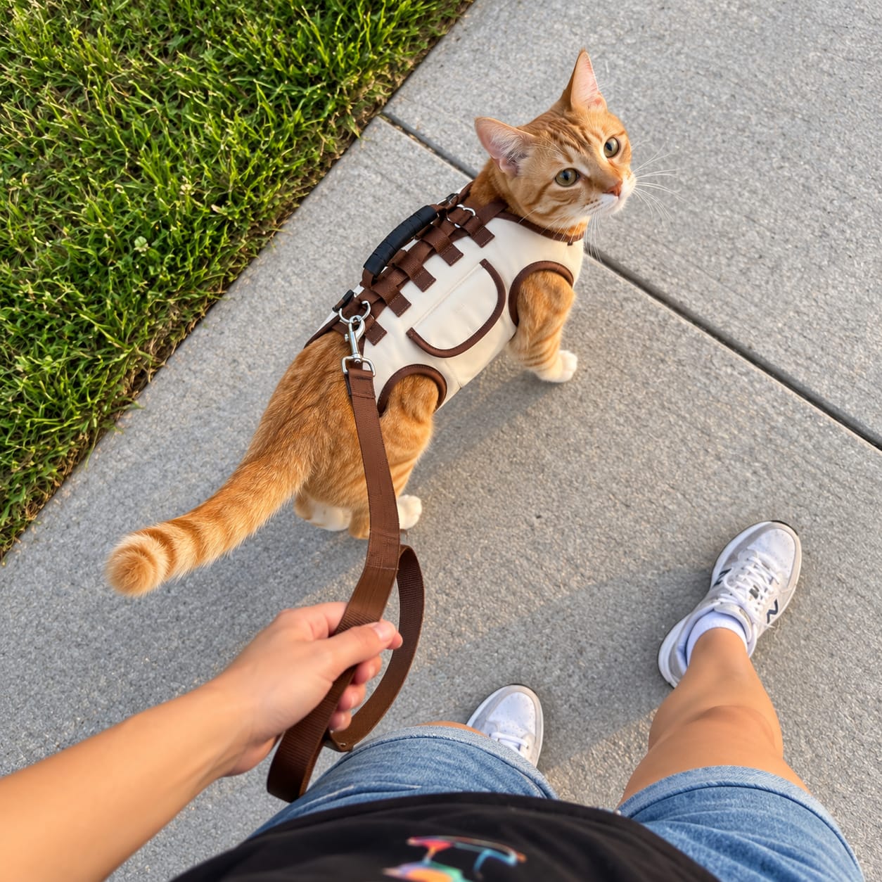 Customer photo review of Pawsy®Multifunctional Backpack with Strap™