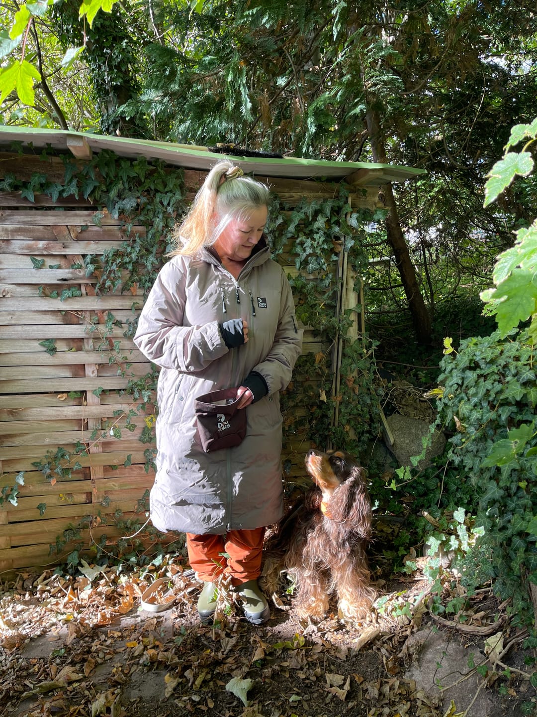 Customer photo review of Long KeepDry Dog Walker Women Coat 2.0 I Duffy I Edda