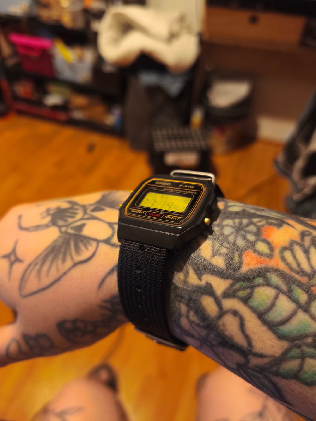 Customer photo review of Correa Nato Dando La Hora Negro