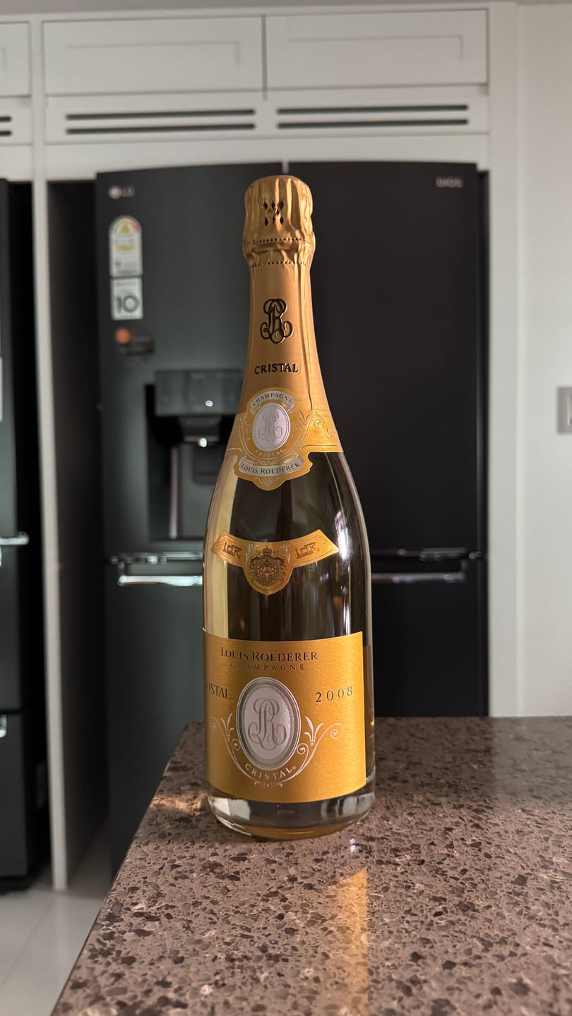 Customer photo review of Louis Roederer Cristal 2008
