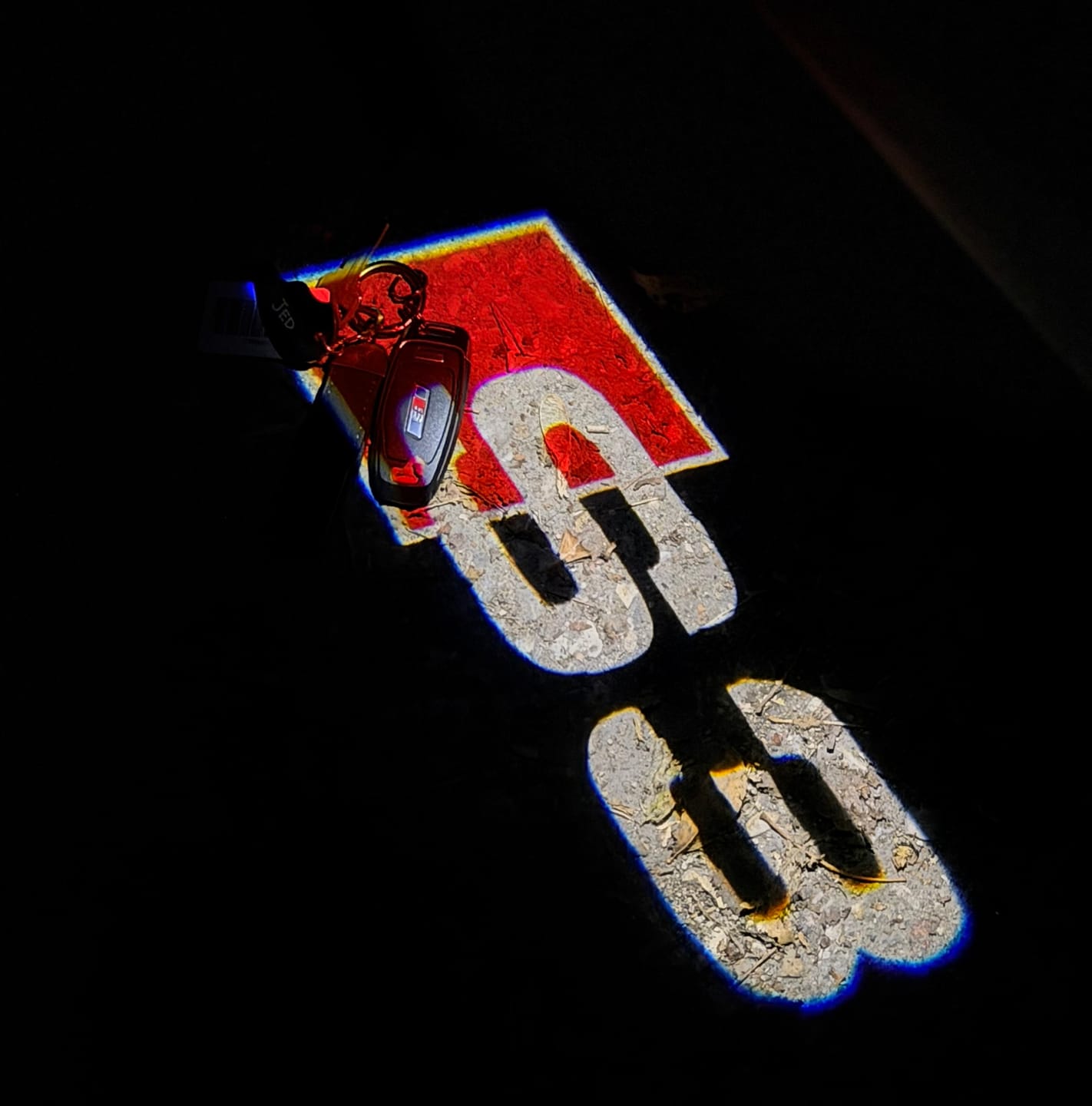 Customer photo review of AUDI DOOR LIGHTS