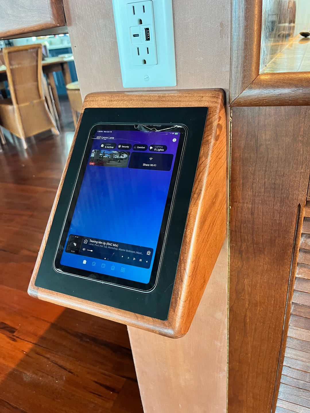 Customer photo review of SimpliDock® for iPad® mini 6|7 (A17 Pro)