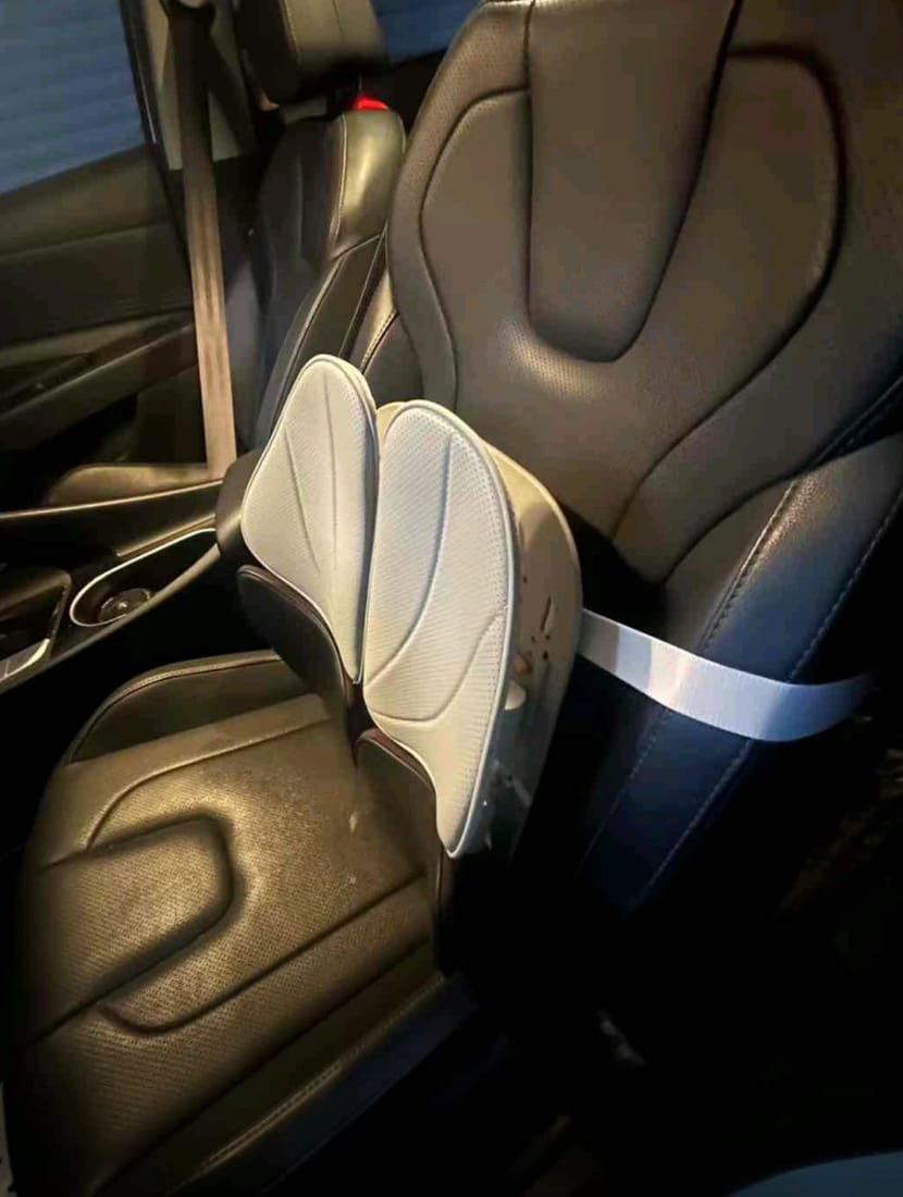 Customer photo review of “Four-Leaf Clover” Ergonomic Lumbar Support Cushion