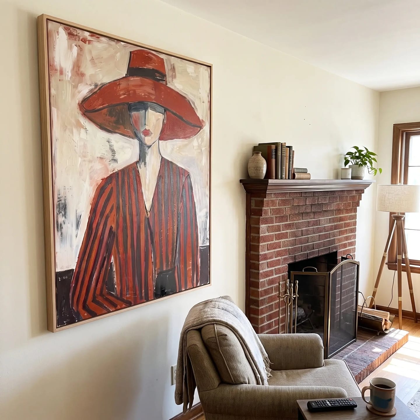 Customer photo review of Portrait Art Stillness Under Brim #PR313