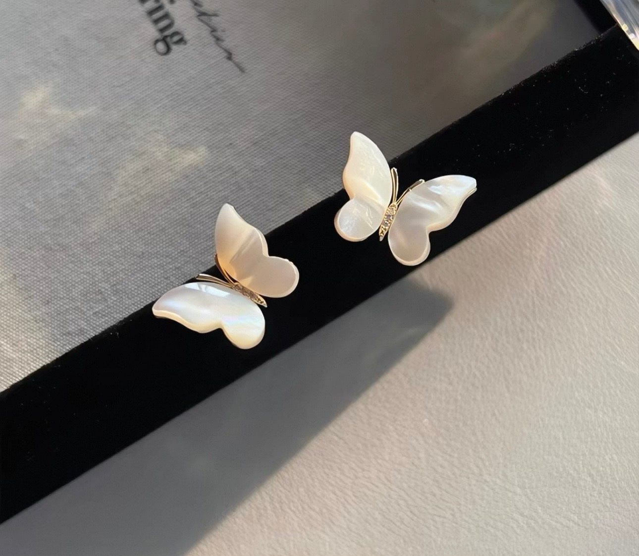 Customer photo review of Ebba Earrings