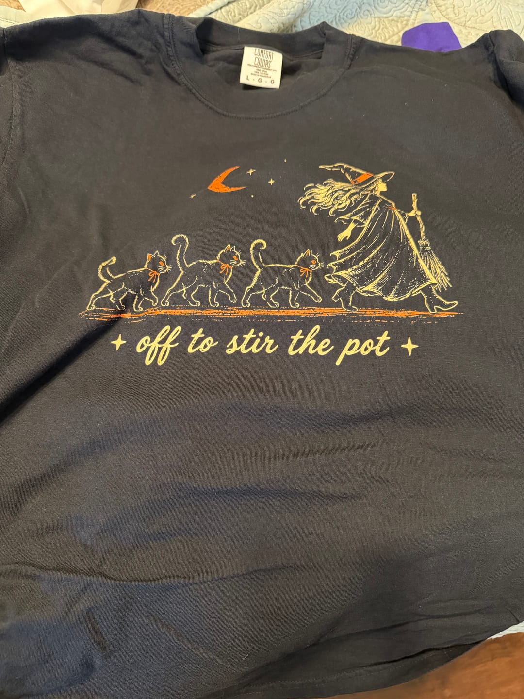 Customer photo review of Stir The Pot Long Sleeve Tee