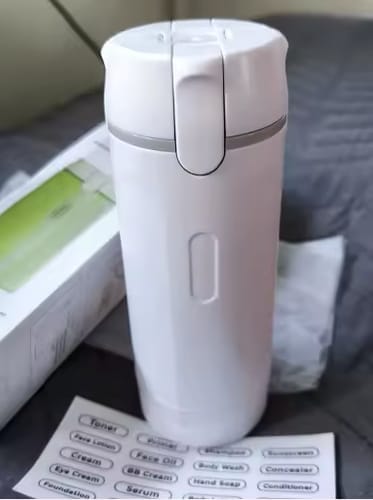 Customer photo review of Dispensador 4 en 1 sin goteos