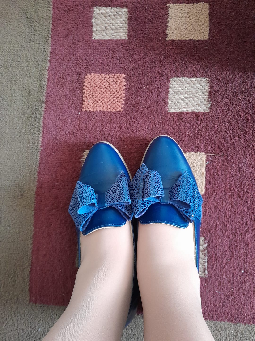 Customer photo review of Mocasín Rosita Amatista