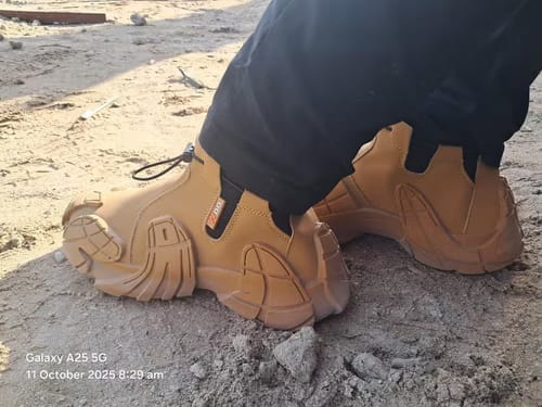 Customer photo review of ThermoBoots – Waterproof All-Weather Boots for Year-Round Wear | Slip-Resistant & Pain-Relieving