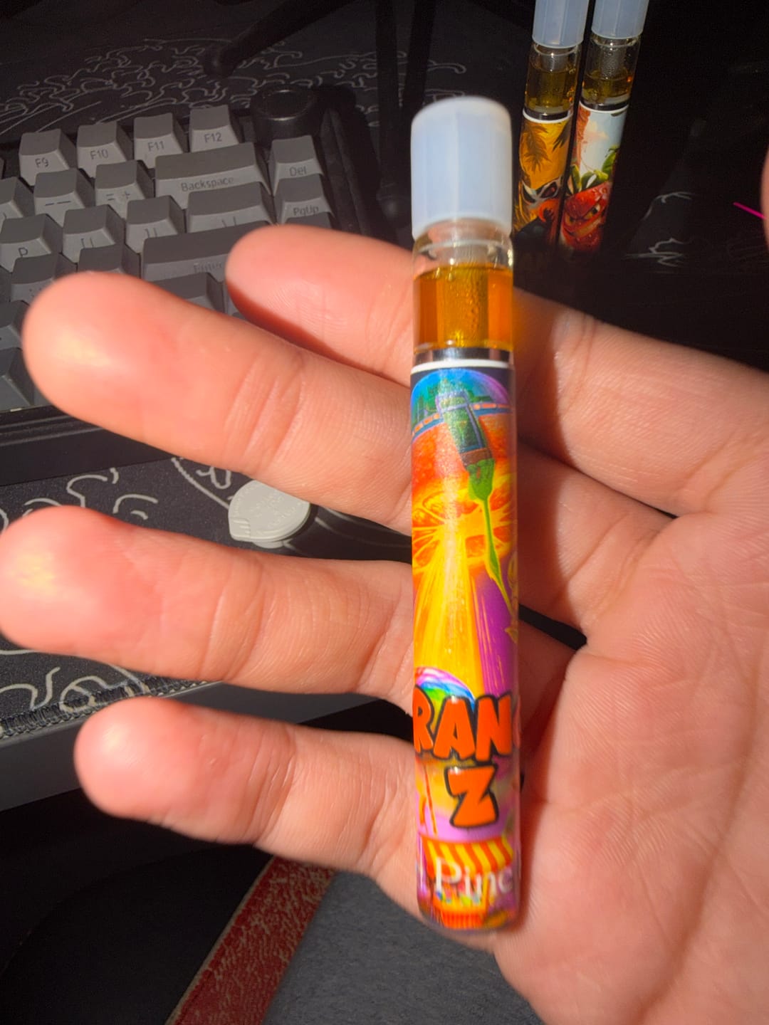 Customer photo review of Orange Z Live Rosin Disposable 0.5g
