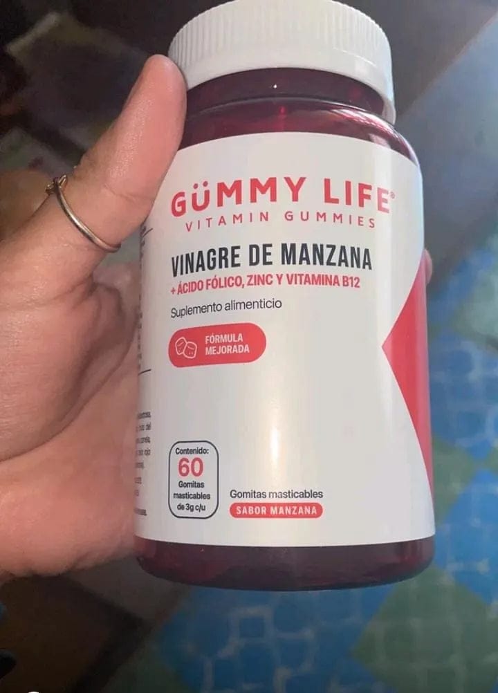 Customer photo review of GOMITAS DE VINAGRE DE MANZANA