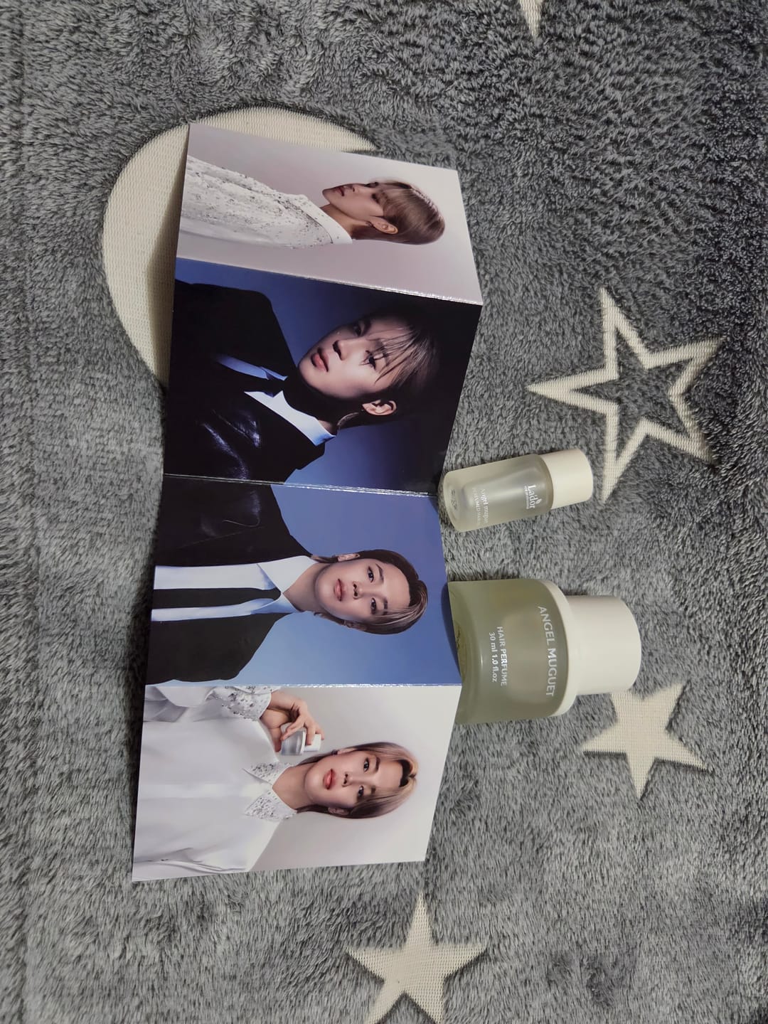 Customer photo review of [BTS JIMIN SPECIAL GIFT] LADOR HAIR PERFUME 30ml (+HAIR OIL 10ml)