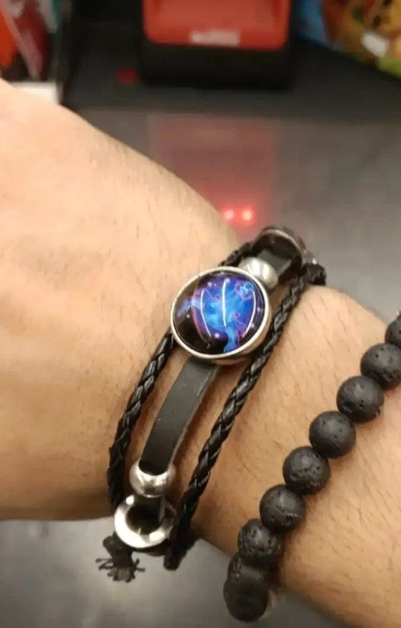 Customer photo review of 12 Zodiac Constellation Adjustable Braided Bracelet