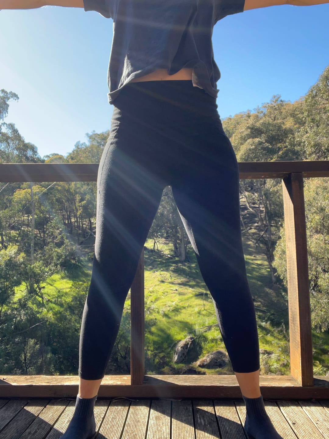 Customer photo review of Horizon Hemp Legging