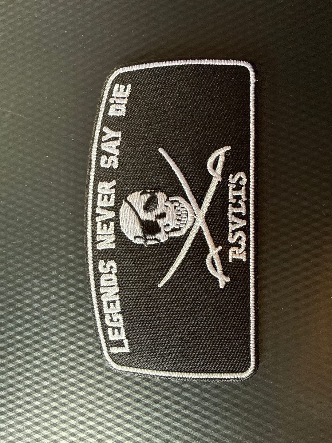 Customer photo review of Legends Never Say Die Patch