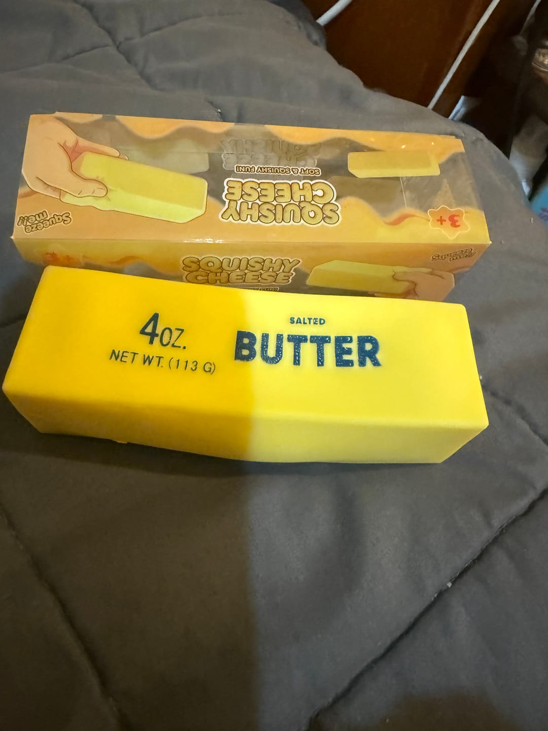 Customer photo review of Crunchy Butter Squishy - Yellow