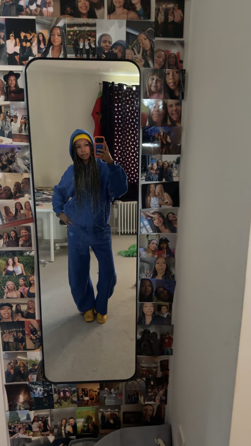 Customer photo review of Soufflé Baggy Hoodie Sets