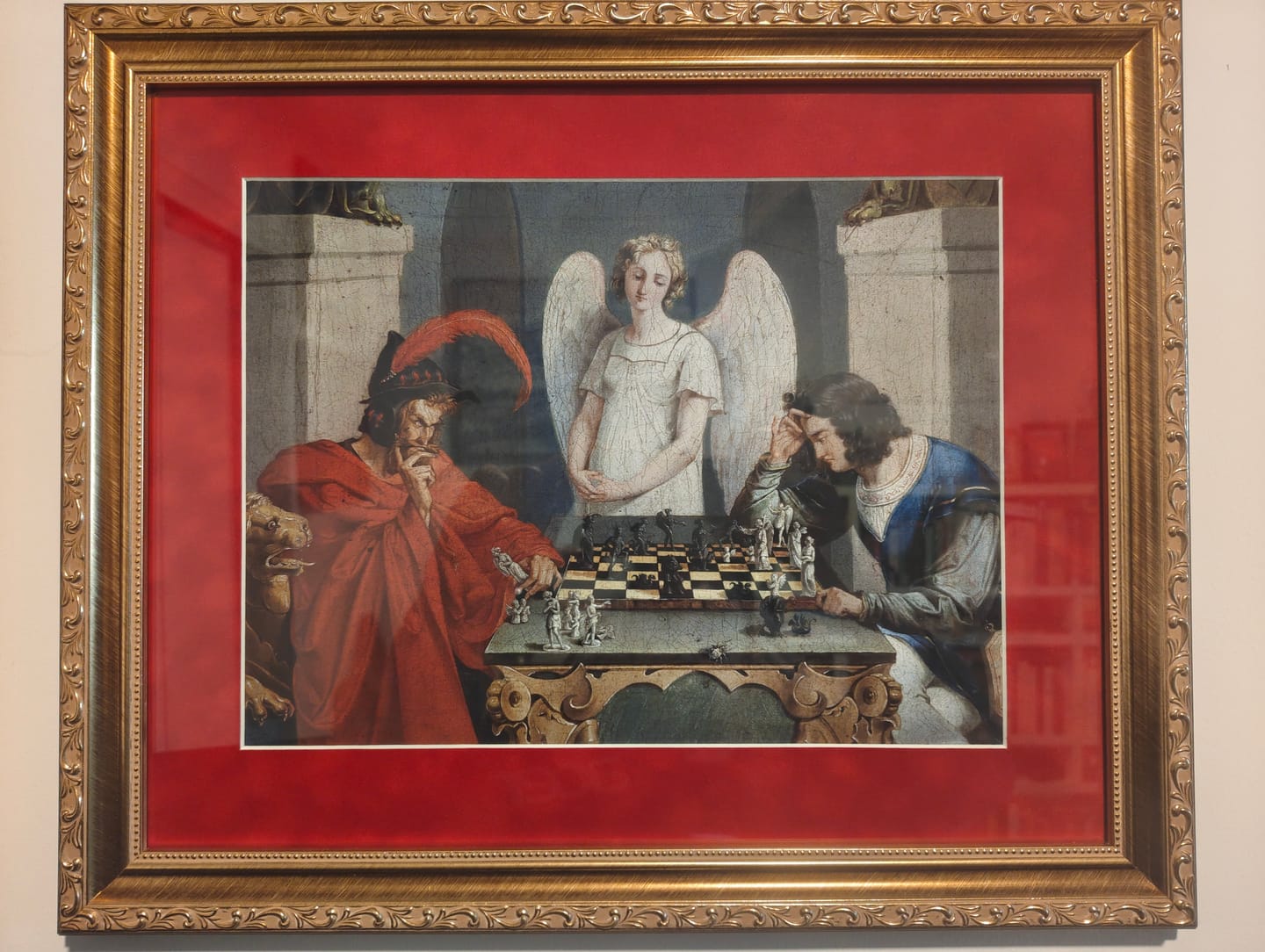 Customer photo review of The Devil's Checkmate | Friedrich August Moritz Retzsch | 1831