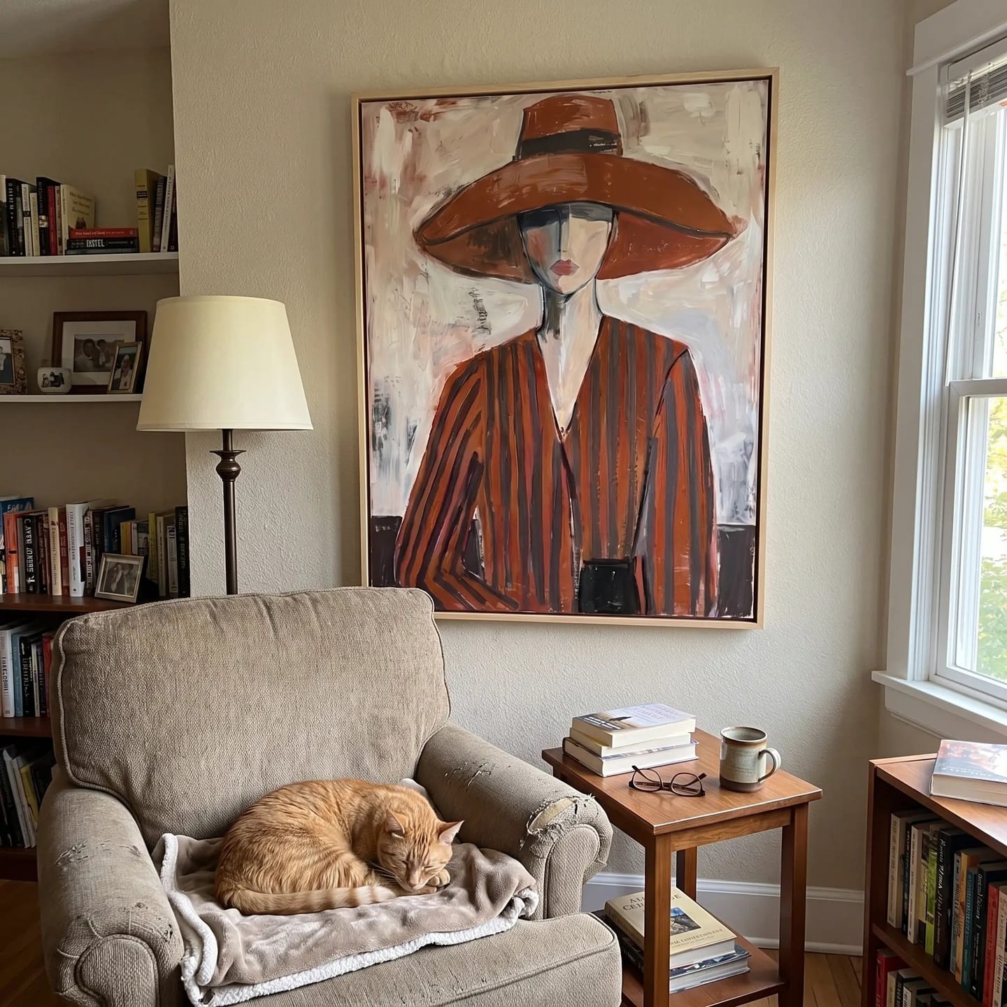 Customer photo review of Portrait Art Stillness Under Brim #PR313