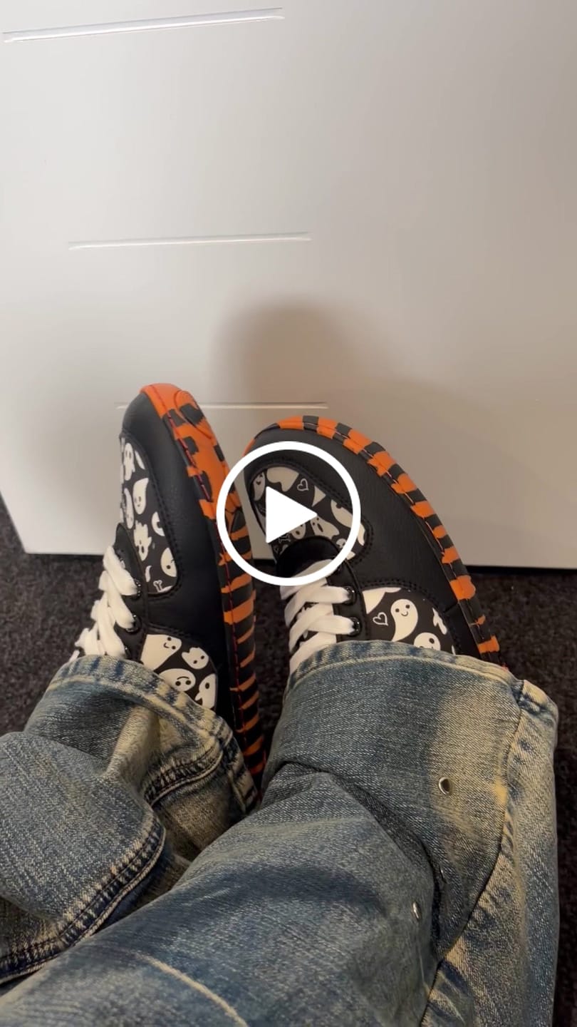 Customer video review of SPOOKY SNEAKS | SNEAKERS - ADULTS