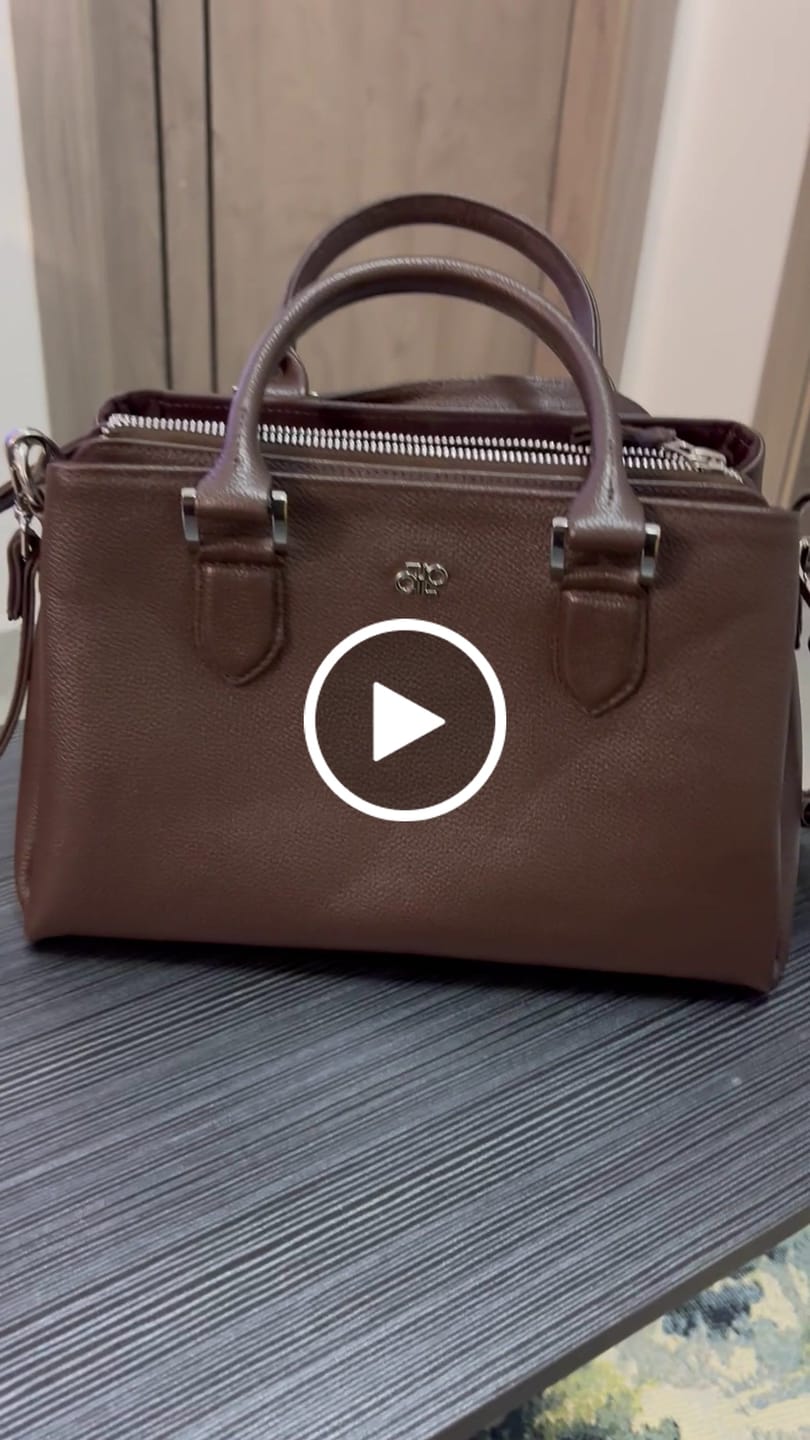 Customer video review of Classic Satchel