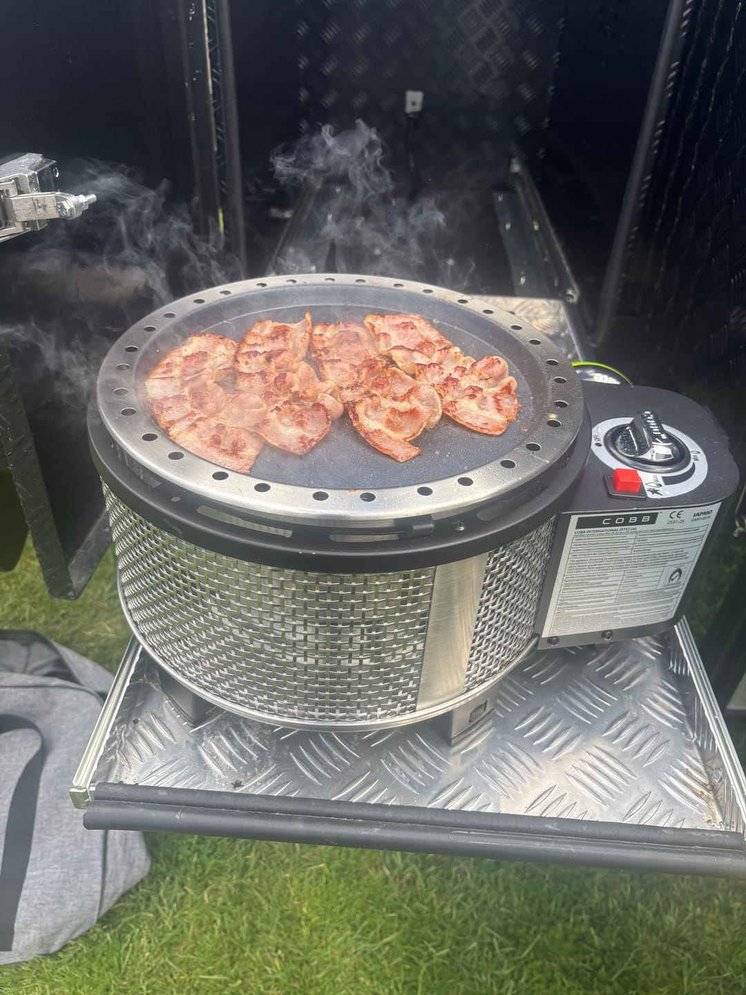 Customer photo review of COBB Grill Gas Everything Bundle + FREE $150 Wireless Thermometer