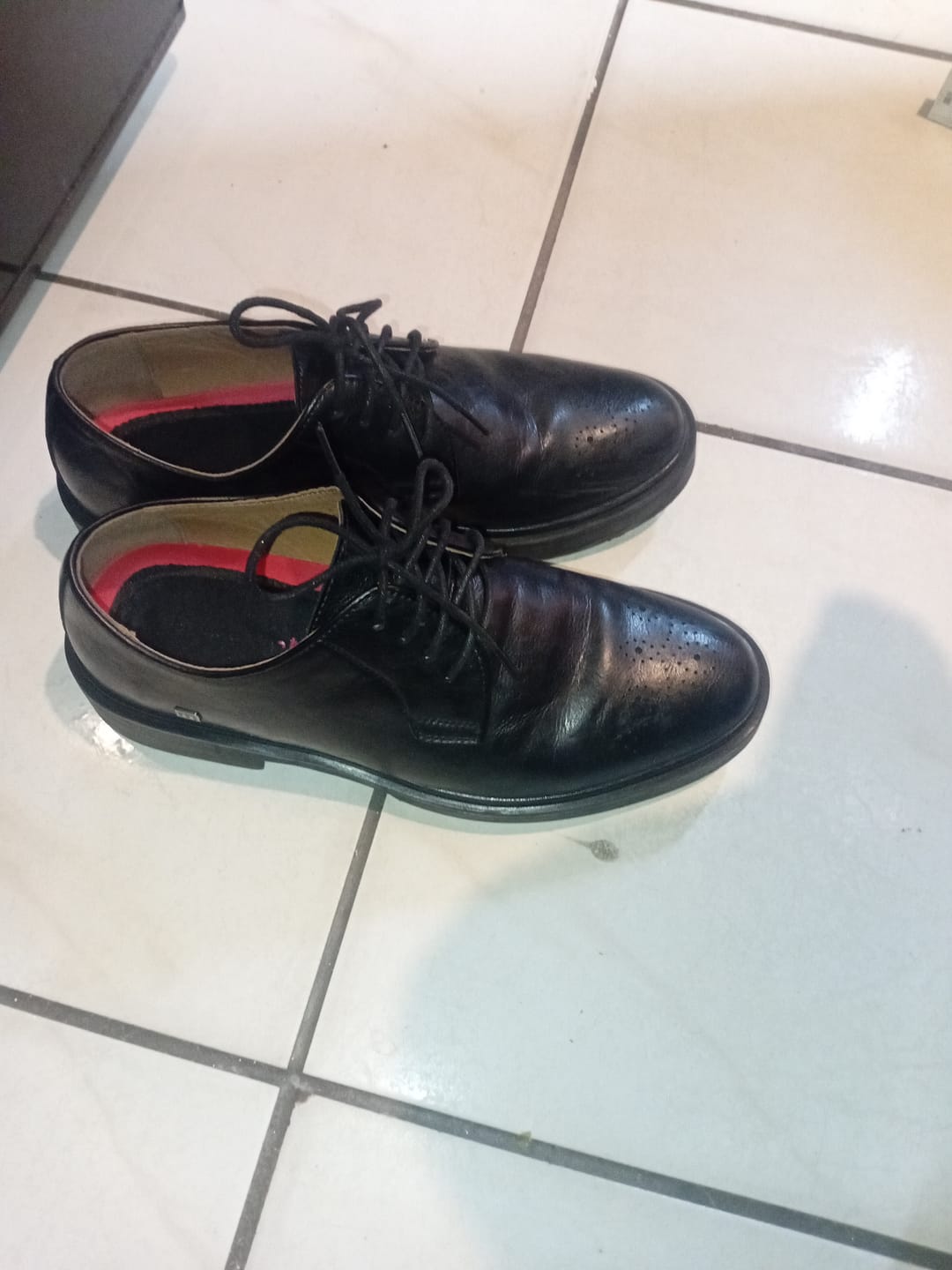 Customer photo review of Mazerata Elia 4 Leather Shoe - Black