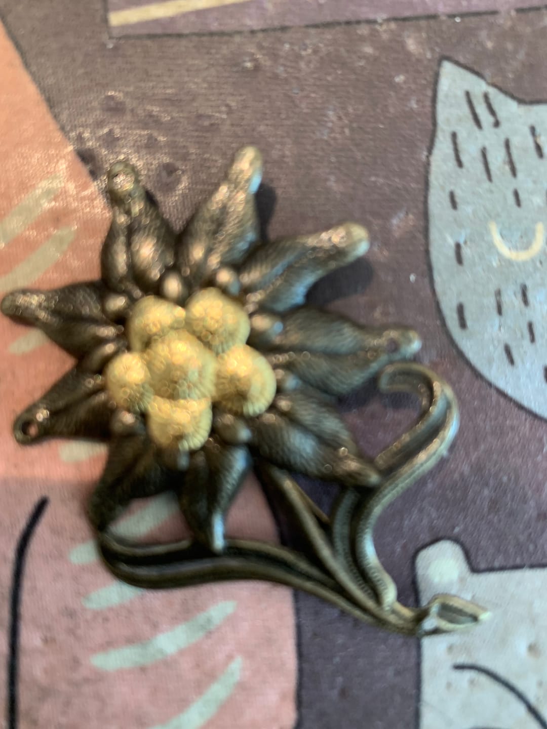 Customer photo review of Genuine German army hat mountain troops Insignia Badge cap cockade edelweiss