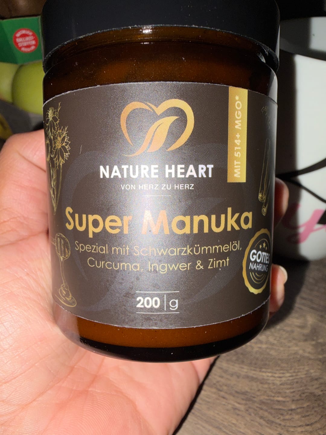 Customer photo review of Super Manuka mit Schwarzkümmelöl