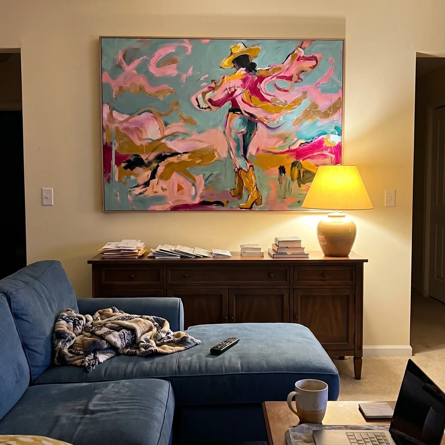 Customer photo review of Pop Art Dancing Ribbon Motion #PO053
