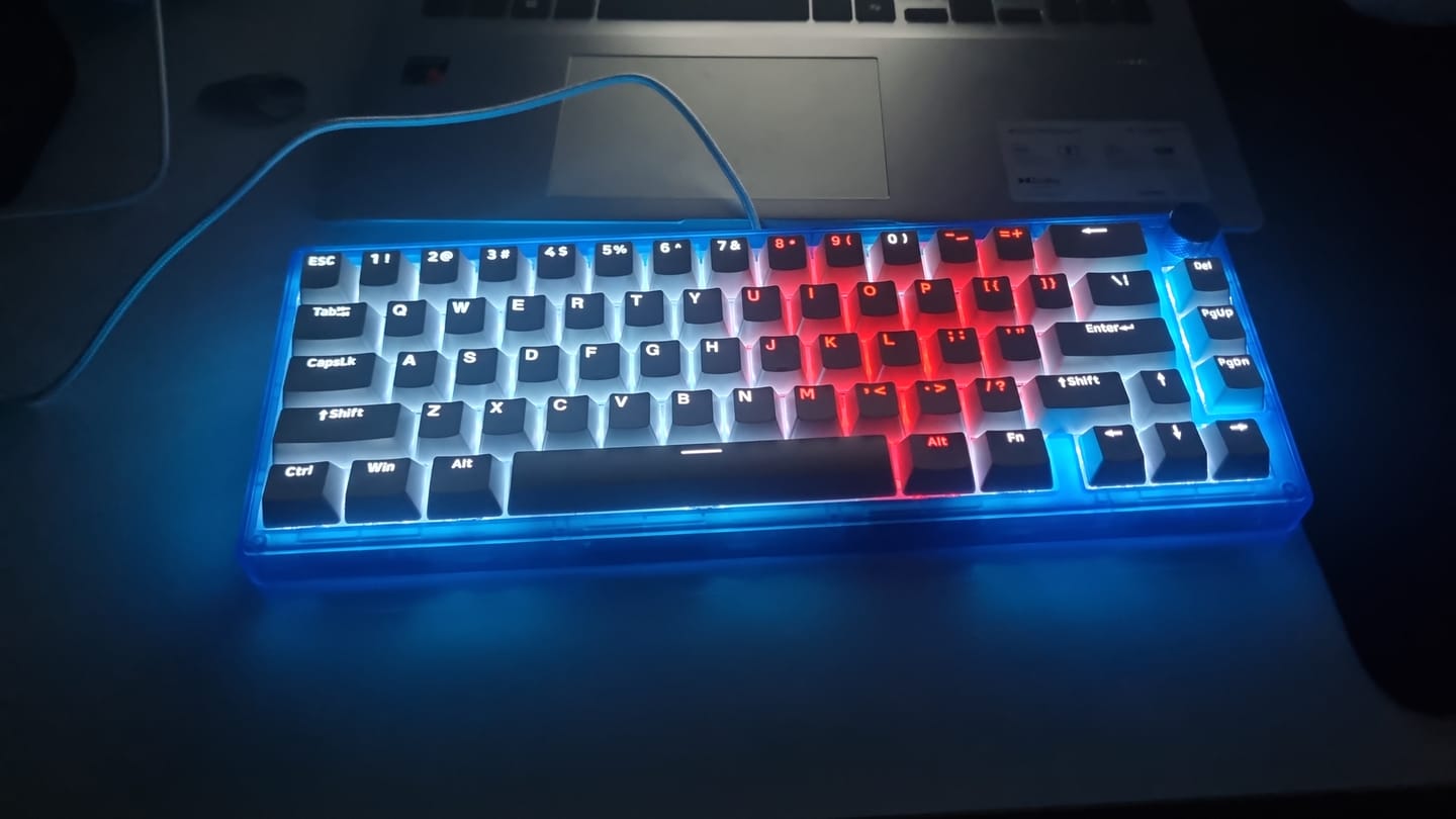 Customer photo review of Wraith W65 Klavye (Manyetik Switch / HE)