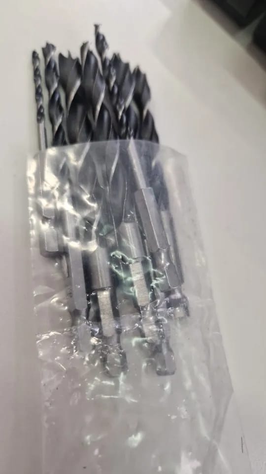 Customer photo review of Brad Point Drill Bit Set, 3–10mm, 8-Piece