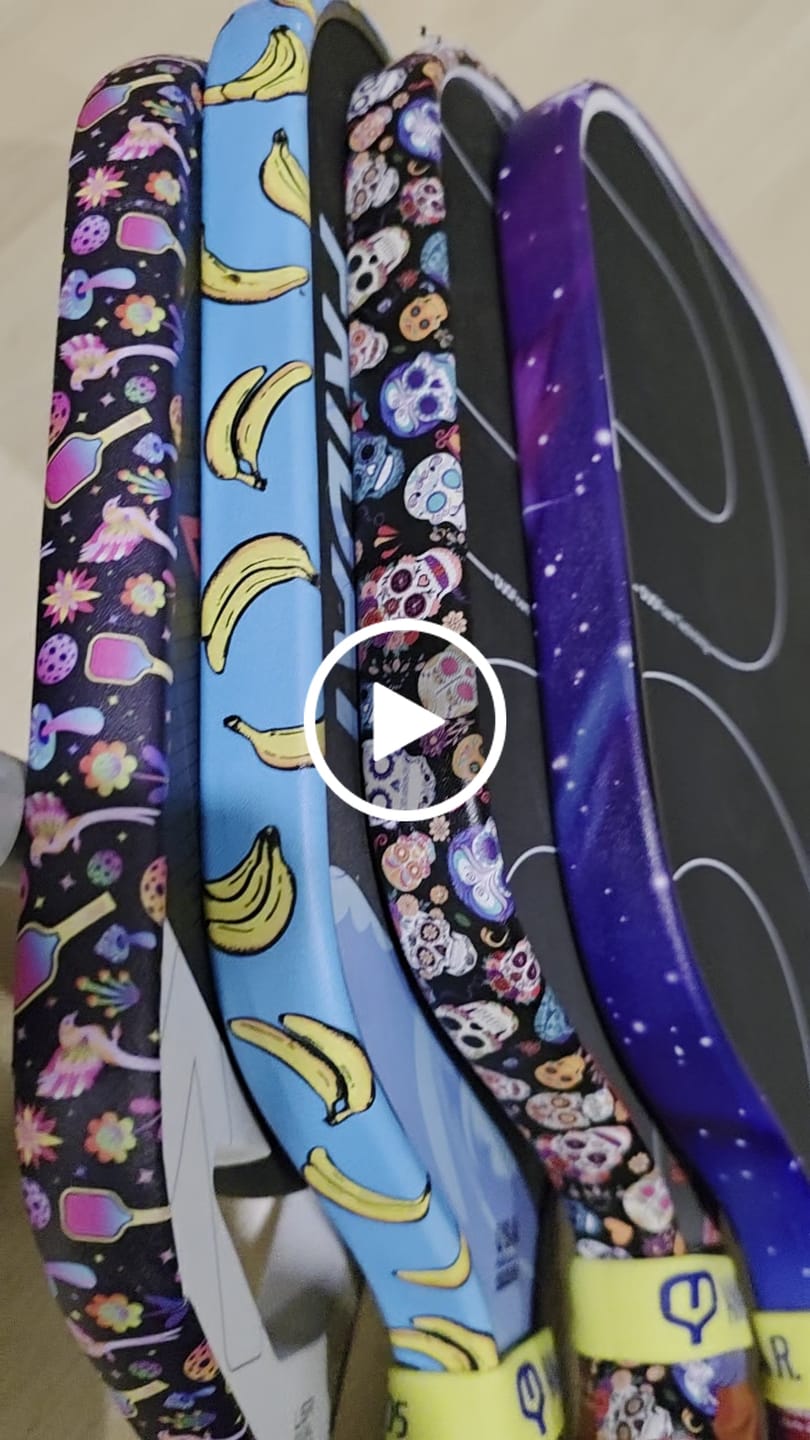 Customer video review of Galaxy Edge Tape (3 pack) - Pickleball Paddle Edge Tape