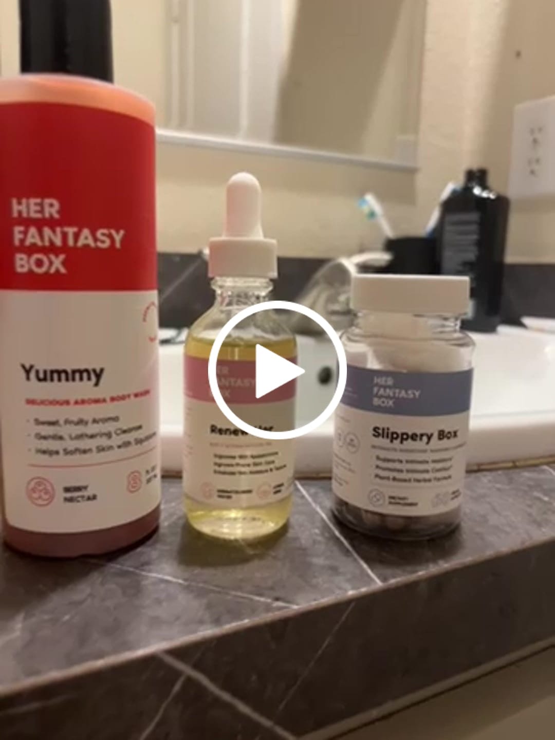 Customer video review of Moisture Support + Hydration Kit